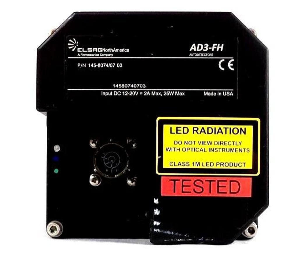 Used Elsag 145-8074/07 03 Autodetector3 Camera AD3-FH 8/12mm 740NM Untested Surplus