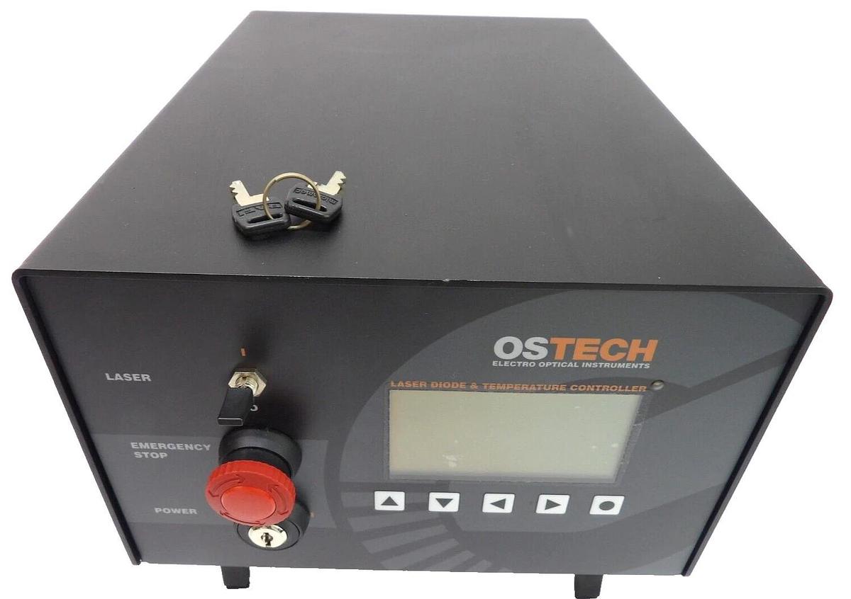 Used OSTECH ds11-t127 Series Laser Diode & Temperature Controller Working Surplus