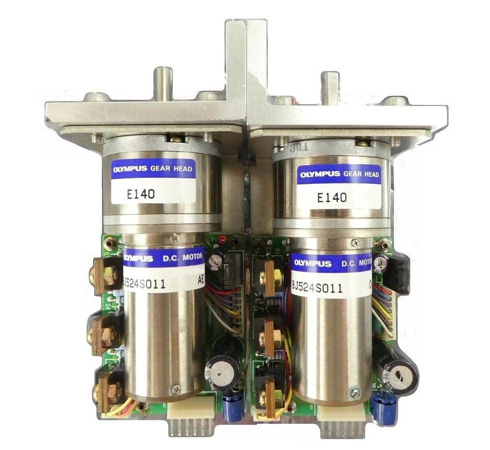 Used Asyst Shinko VHT OHV Motor Assembly Olympus BJ524S011 DV217900 Set of 2 Working