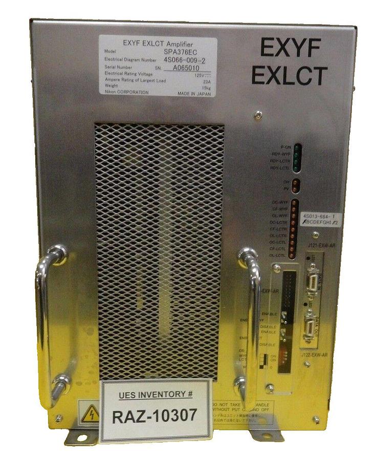 Used Nikon Precision 4S066-009-2 EXYF EXLCT Amplifier SPA376EC NSR System Working