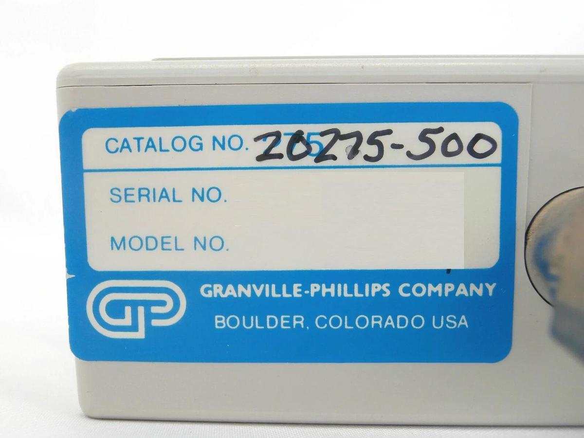 Used Granville-Phillips 20275-500 Vacuum Gauge 275 Mini-Convectron Working Surplus
