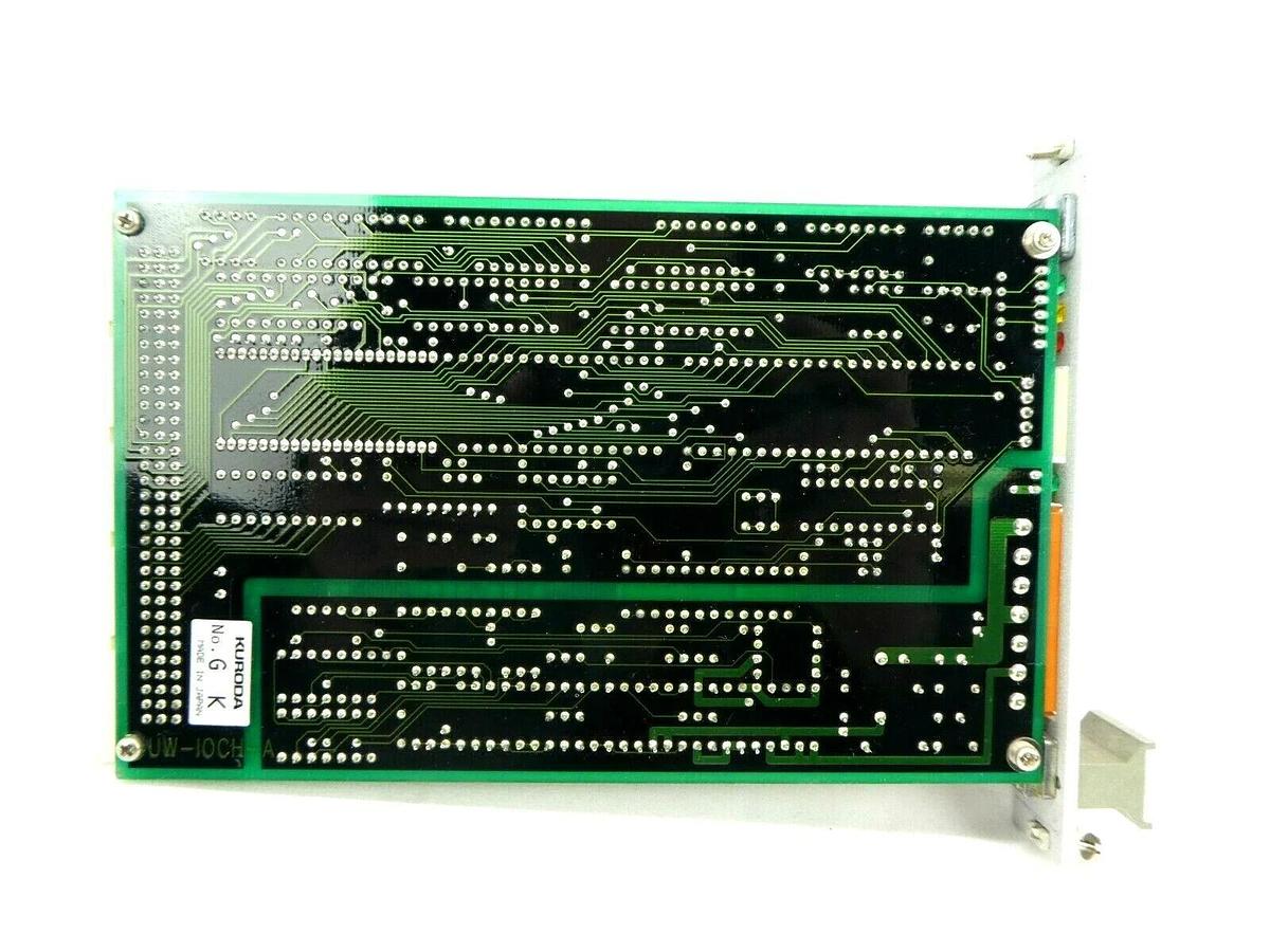 Used Kuroda UI-120A Uniwire System I/O Channel Interface 3286-000684-1 Working