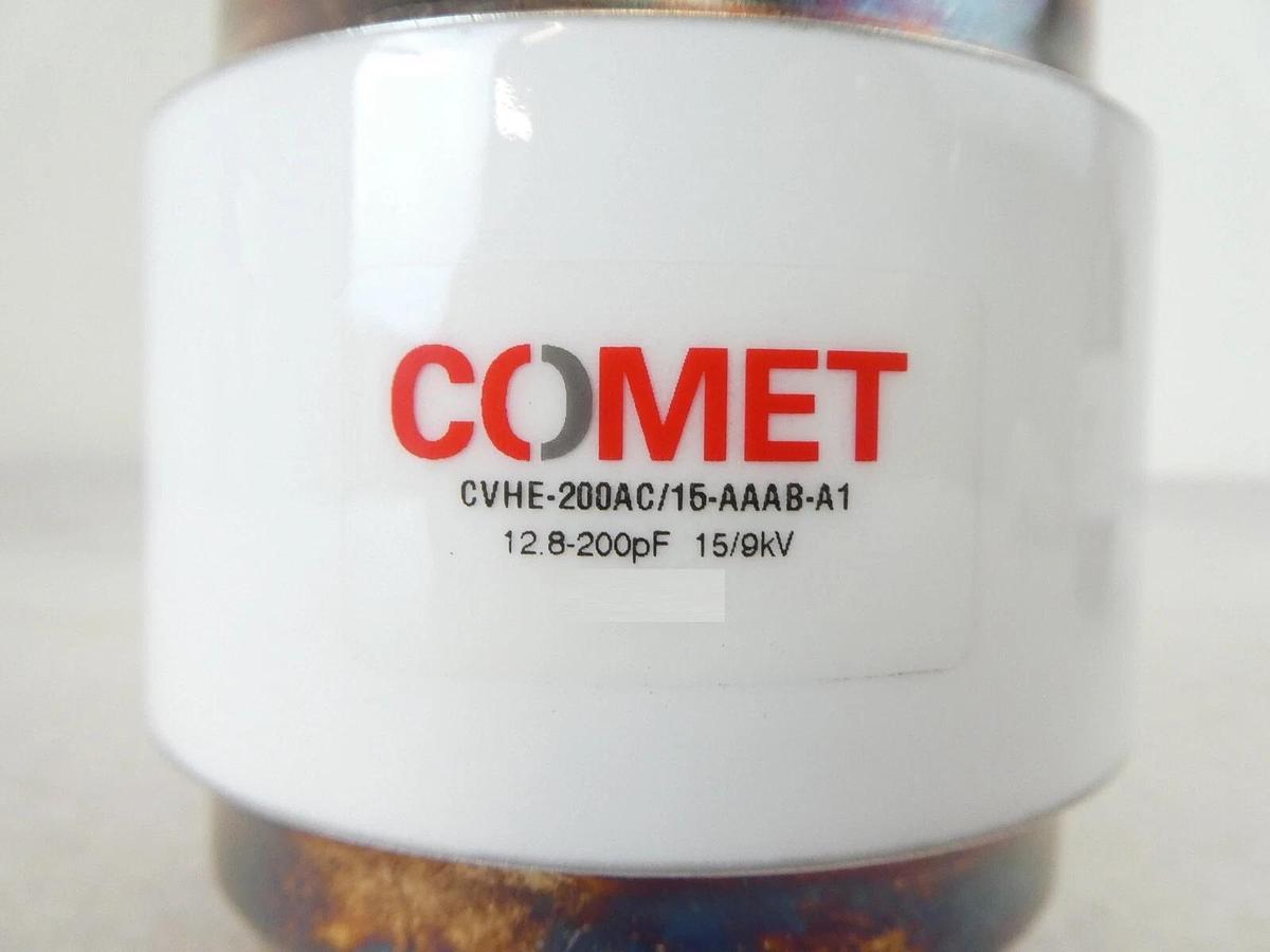 Used Comet CVHE Vacuum Variable Capacitor RF CVHE-80AC/20 CVHE-200AC/15 Lot of 2