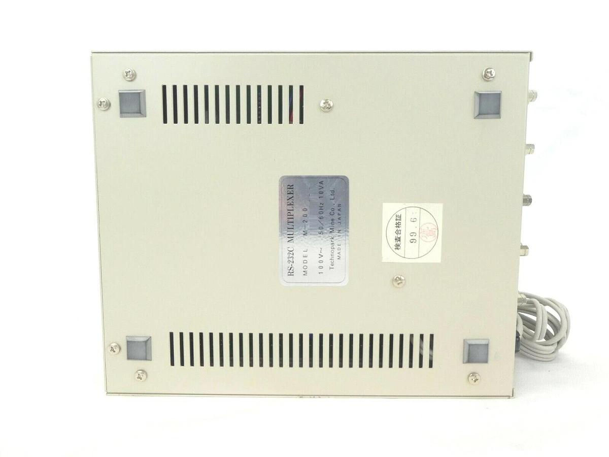 Used Technopark Mine M-200 5-Channel RS-232C Multiplexer Working Surplus
