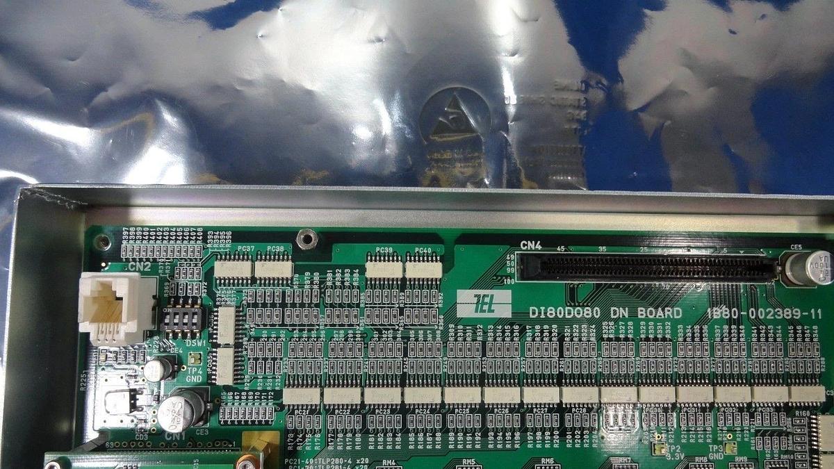 Used TEL Tokyo Electron 1B80-002389-11 PCB DI80D080 DN BOARD Assembly Used Working