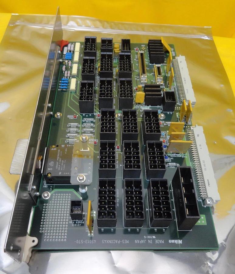 Used Nikon 4S013-570 Interface Control Card PCB MIS-PACONX4S NSR-S205C Used Working