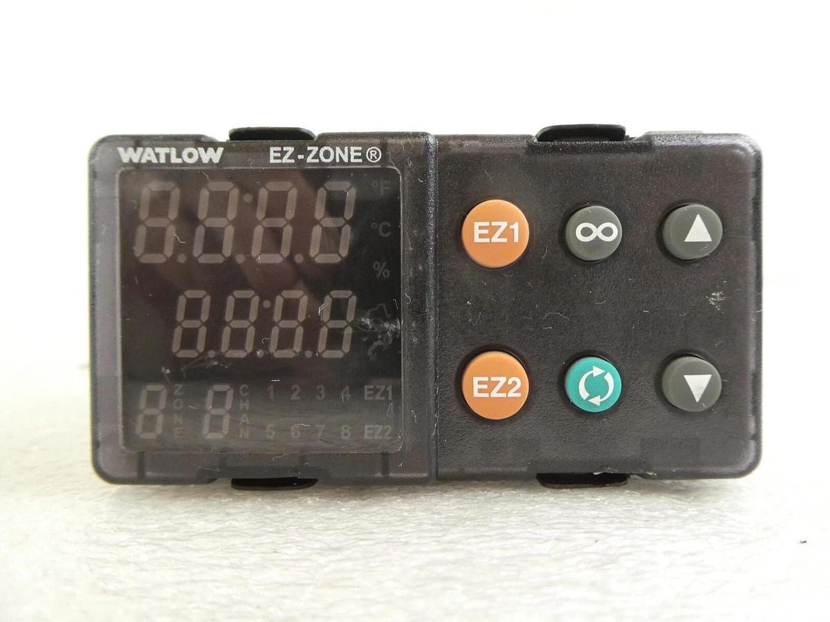 Used Watlow PM9C4CC-2CFJAAA Temperature Controller EZ-ZONE Reseller Lot of 2 Working