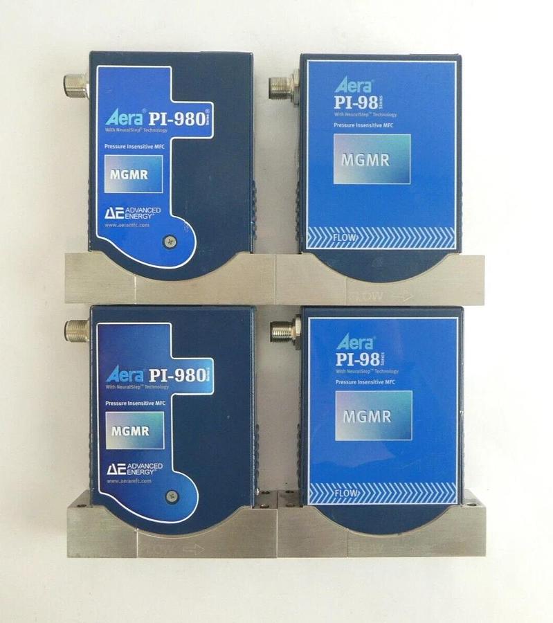 Used Aera PI-98 Mass Flow Controller MFC Reseller Lot of 13 Working Surplus