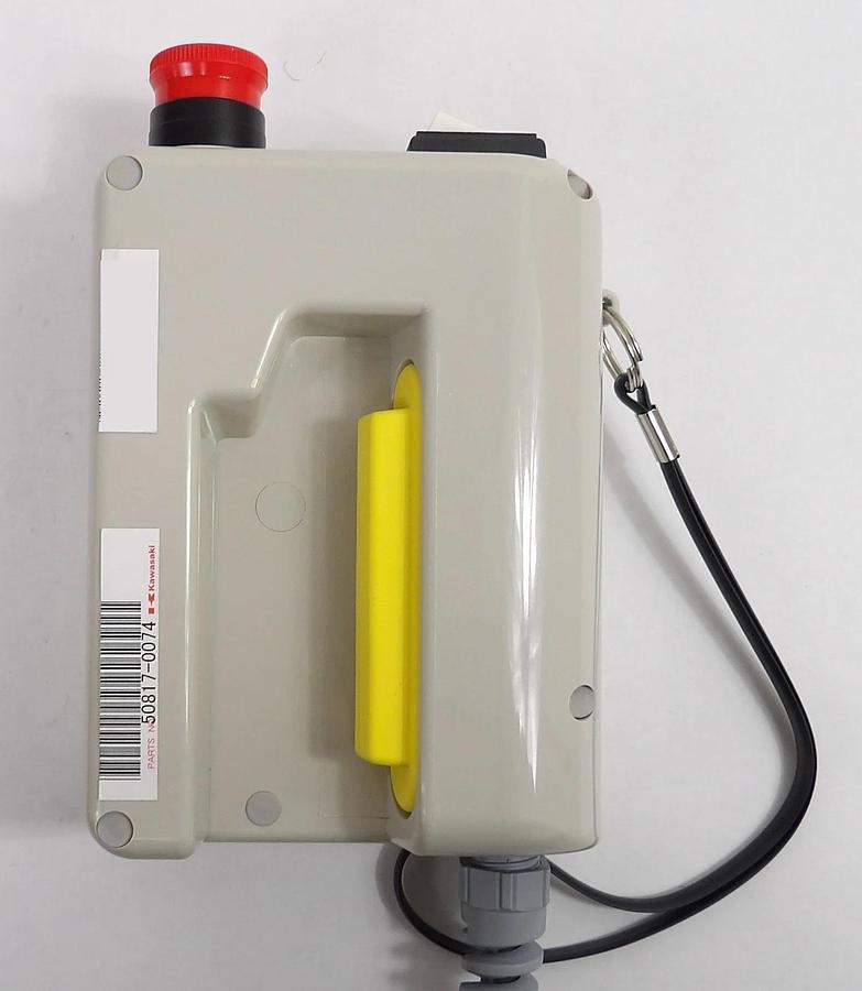 Used Kawasaki 50817-0074 Robot Teach Pendant Hand Held Controller Working Surplus