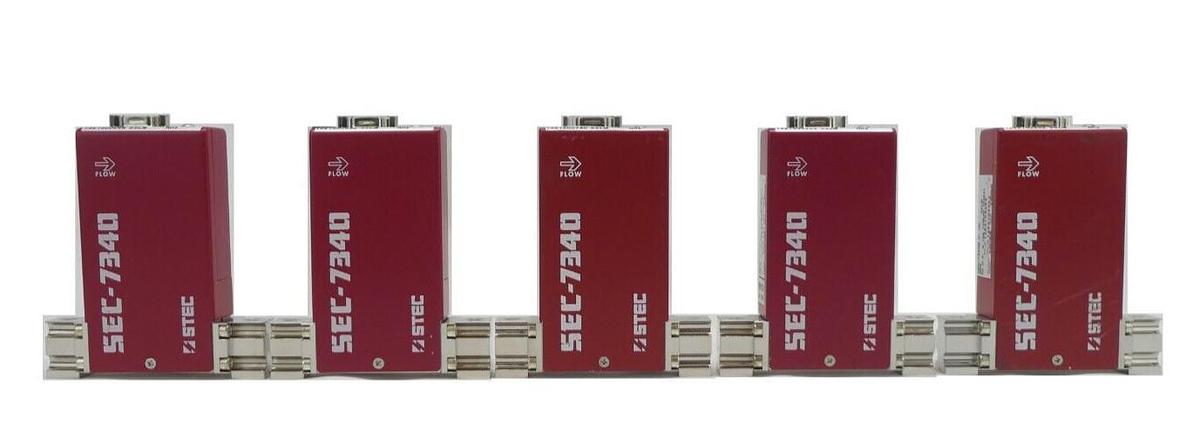 Used STEC SEC-7340M Mass Flow Controller MFC 5 SLM NH3 Reseller Lot of 5 Working