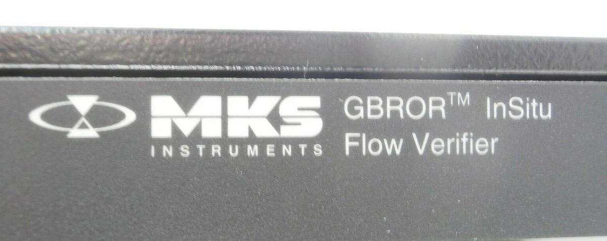 Used MKS Instruments 123714-G1 GBROR InSitu Flow Verifier CBRORS-3-20 Working Surplus