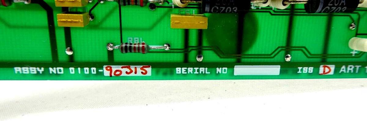 Used AMAT Applied Materials 0100-90315 Scan Control PCB Card Working Surplus