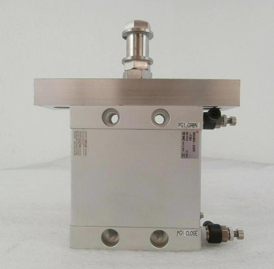 Used SMC MDUB63-60DM-F7BV Compact Cylinder Lot of 2 TEL Tokyo Electron Telius Working