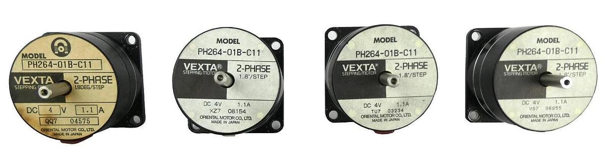 Used Oriental Motor PH264-01B-C11 Stepping Motor AMAT 0090-09027 CVD Lot of 4 Working