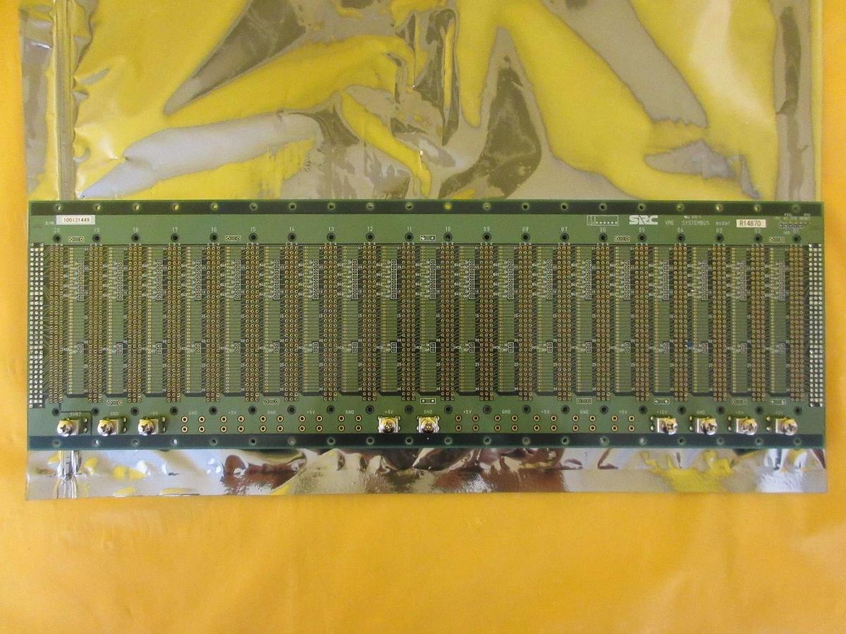 Used SRC R14870 VME Systembus 20-Slot Backplane Board PCB Used Working