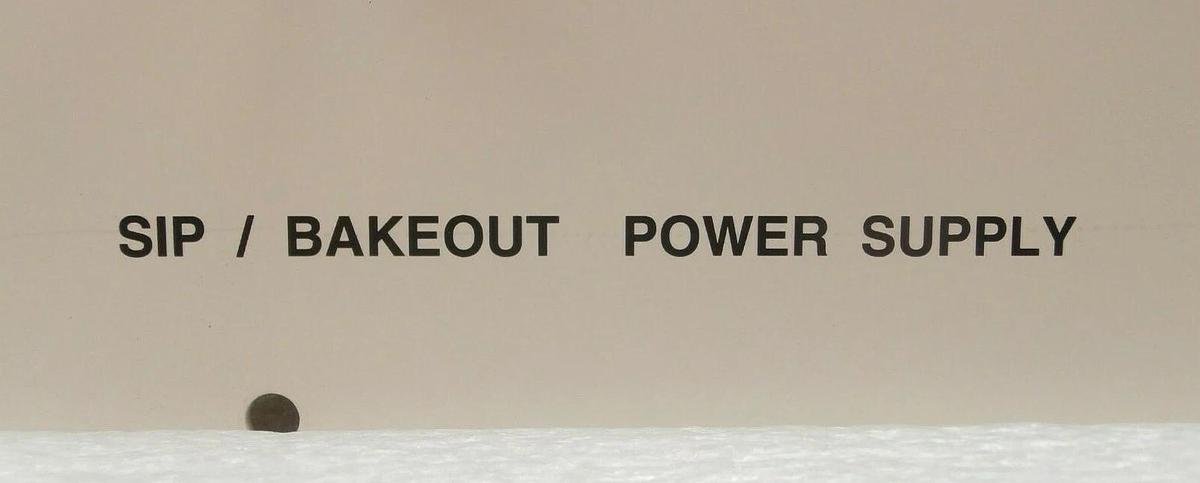 Used JEOL SIP Control SIP/BAKEOUT Power Supply JWS-7555S Wafer Defect SEM Surplus