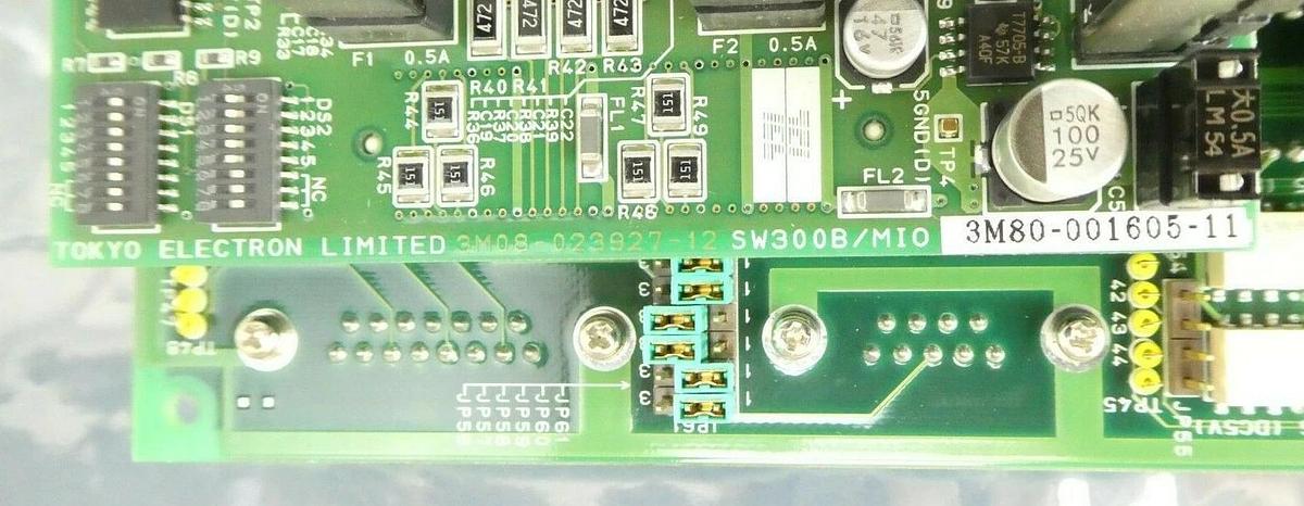 Used TEL Tokyo Electron 3S80-000557-11 PMC GS PCB SW300B AIO2 MIO PTC Trias Working