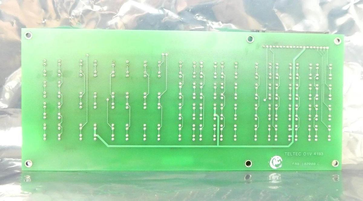 Used Tencor Instruments 115401 Operator Interface Keypad PCB 102008 P-2H Working