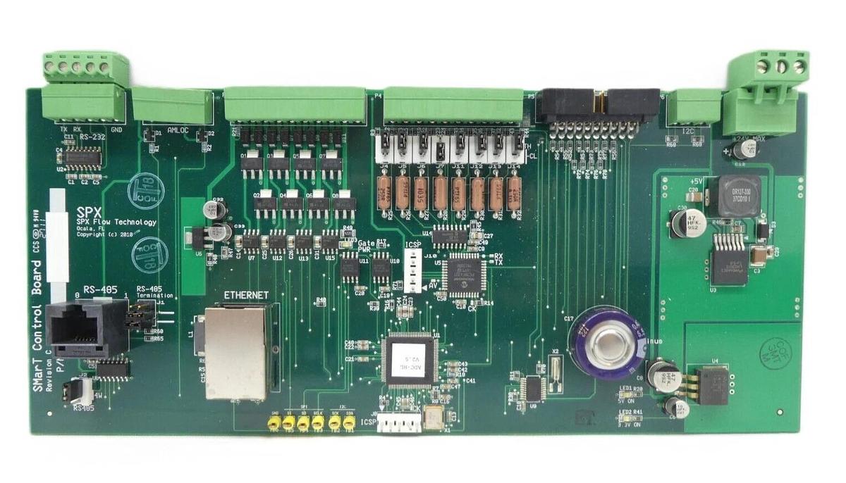Used SPX Flow Technology 3253067 SMarT Control Board PCB Working Surplus