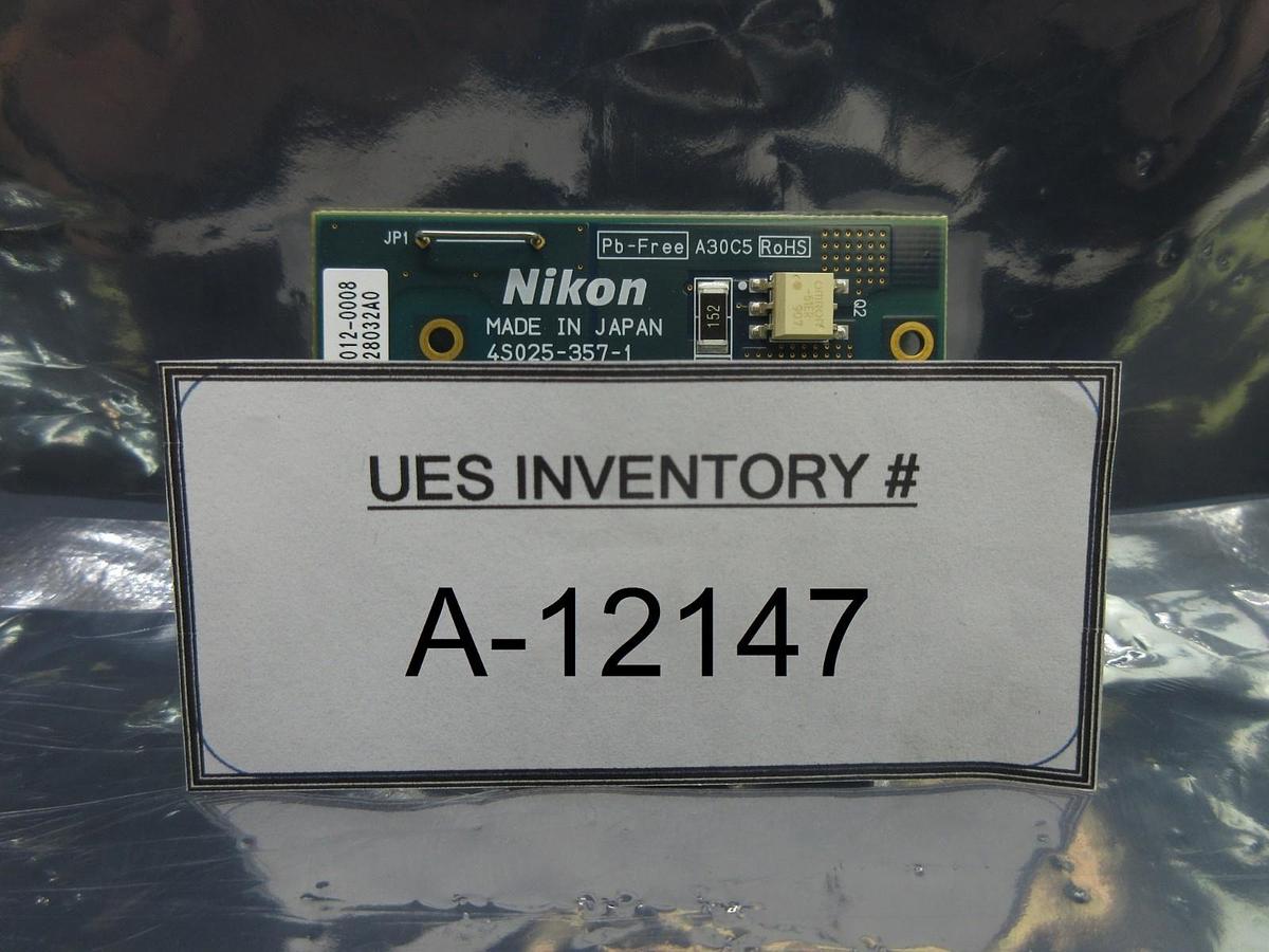 Used Nikon 4S025-357-1 Interface Board PCB NSR System Used Working