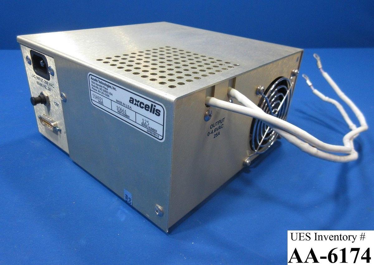 Used Axcelis 10661 Power Supply 558971 Fusion PS3 Used Working
