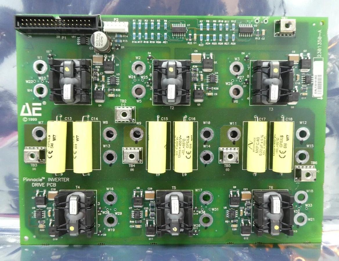 Used AE Advanced Energy 2301350-A Pinnacle Inverter Drive PCB 1301918 Lot of 4 Spare
