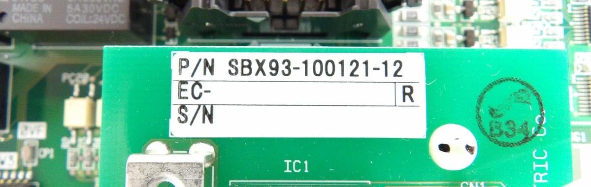 Used Sinfonia SBX08-000089-11 SLPCPU6A PCB SBX93-100149-11 Shinko Lot of 3 Working