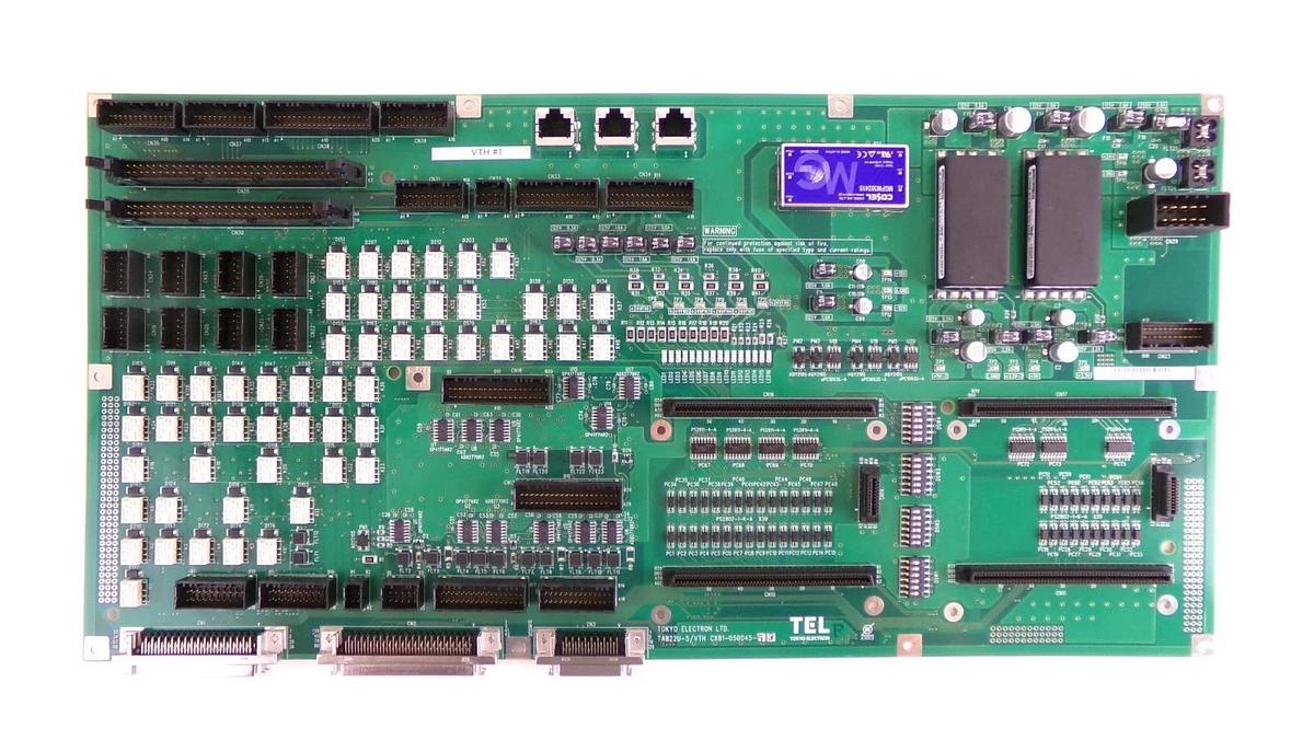 Used TEL Tokyo Electron CX81-050045-53 PCB TAB22U-5/VTH Working Surplus