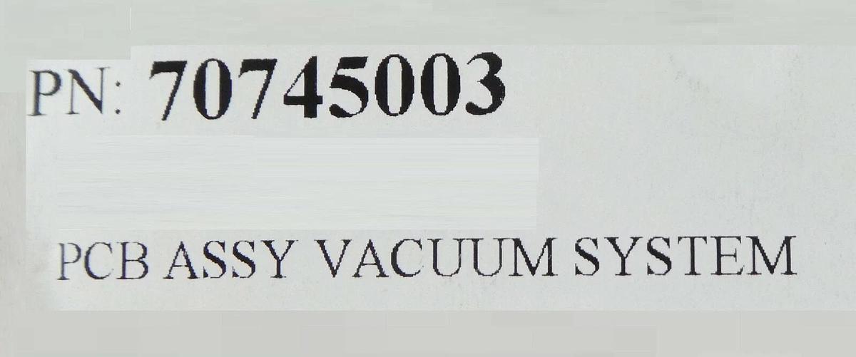 Varian Semiconductor VSEA 70745003 Vacuum System Analog Switch Panel PCB New