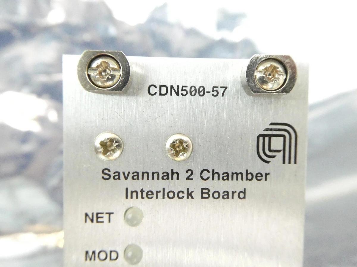 Used MKS Instruments CDN500-57 Savannah 2 Chamber Interlock Board PCB Card Working