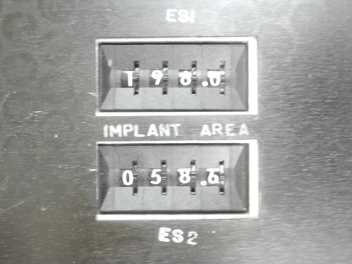 Refurbished Varian 108578001 Dose Processor VSEA Ion Implanter 350D Bent Panel Refurbished