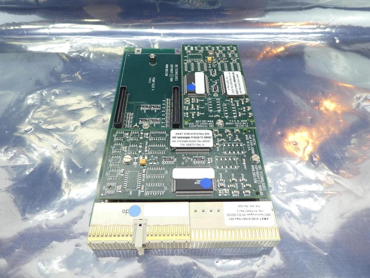 Used SBS Technologies MC303-S00026 PCB Card AMAT 0190-07847 Missing Face Plate As-Is