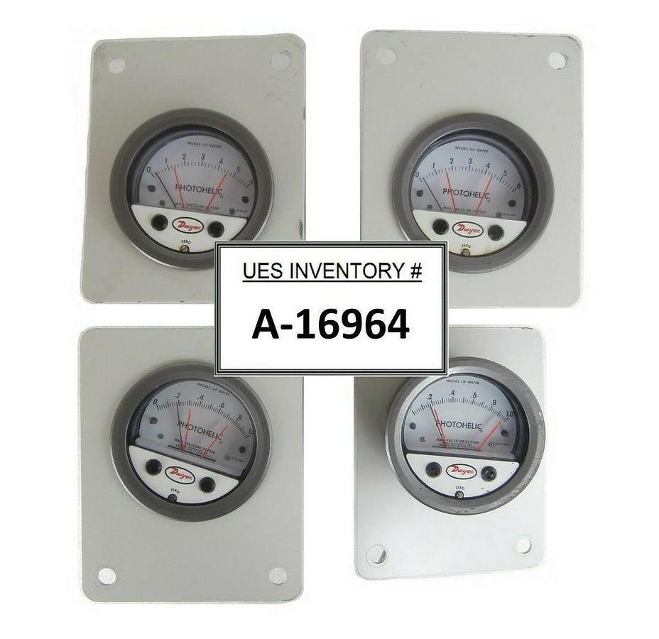 Used Dwyer Instruments Series A3000 A3001 C and A3006 Reseller Lot of 4 Working Spare