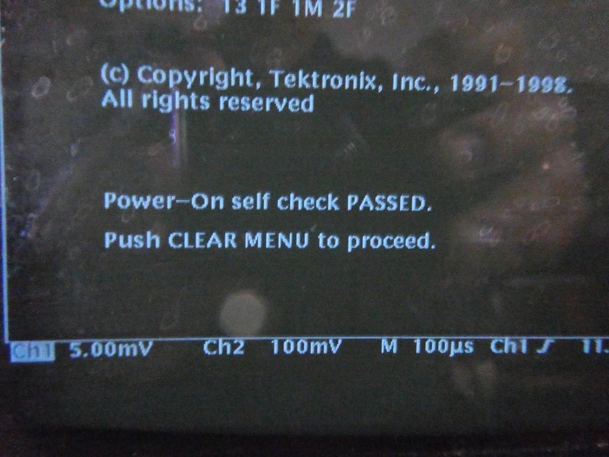 Used Tektronix TDS 540D 4-Channel Digital Oscilloscope 13 1F 1M 2F Untested Surplus