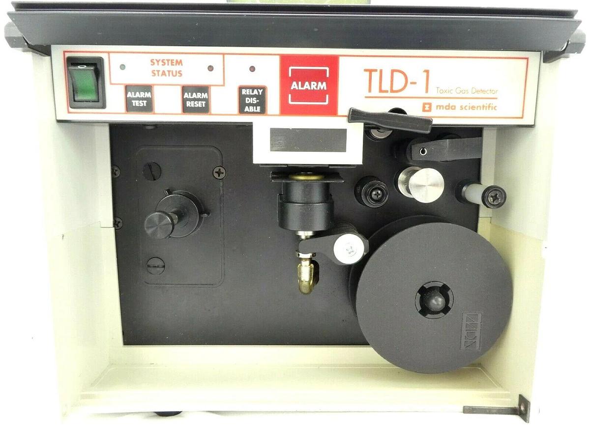 Used MDA Scientific 870500 Toxic Gas Detector TLD-1 Working Surplus