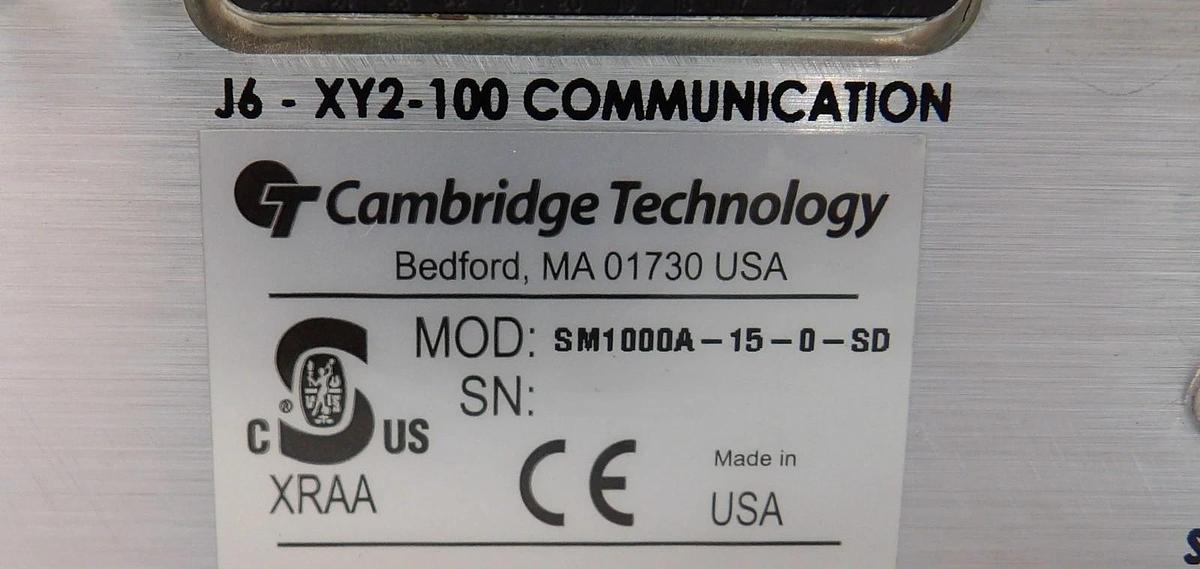 Used Cambridge SM1000A-15-0-SD Laser Scan Control Module ScanMaster 1000 Surplus