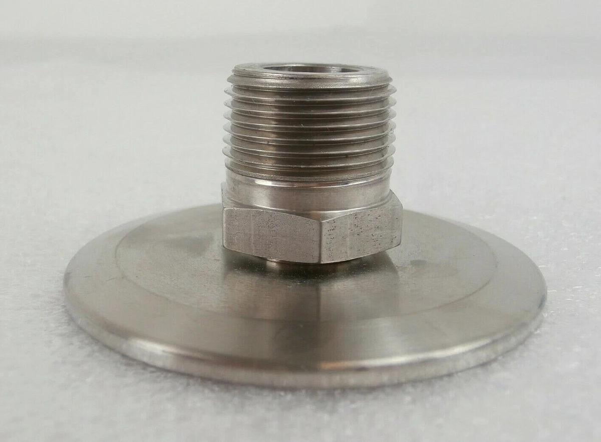 Swagelok NW to MNPT Vacuum Adapter NW40 and NW50 to 1" MNPT Lot of 16 New Spare
