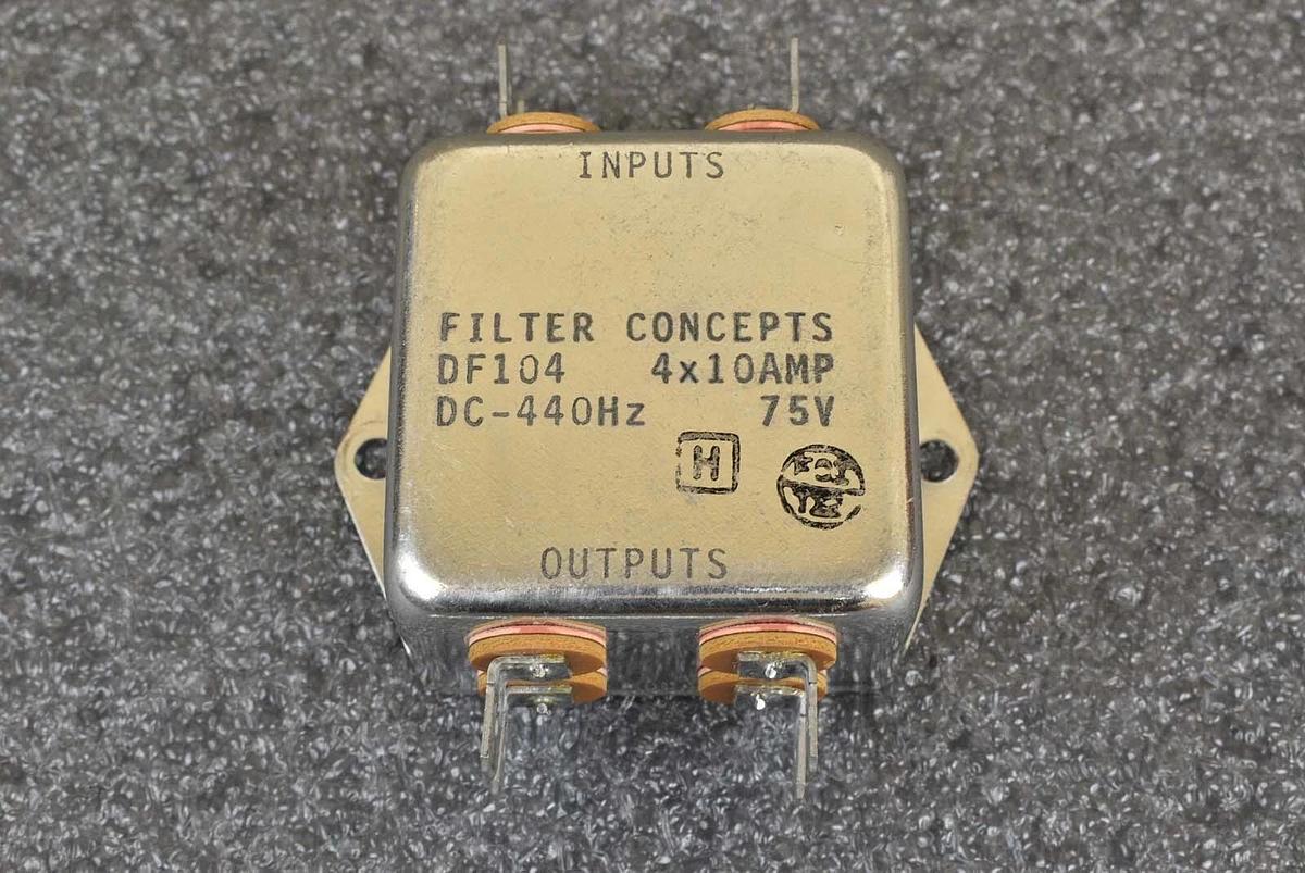 Used Filter Concepts DF104 4x10Amp Filter