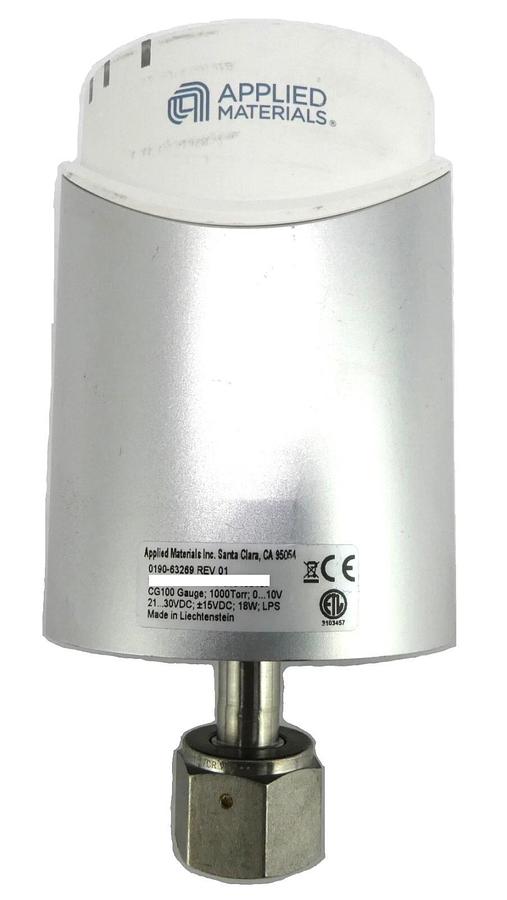 Used AMAT Applied Materials 0190-63269 Baratron Pressure Transducer Tested Working