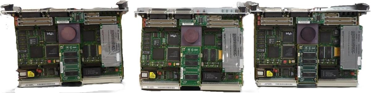 Used Motorola 84-W8960B01F Single Board Computer PCB MVME 162-533A Lot of 3 Working