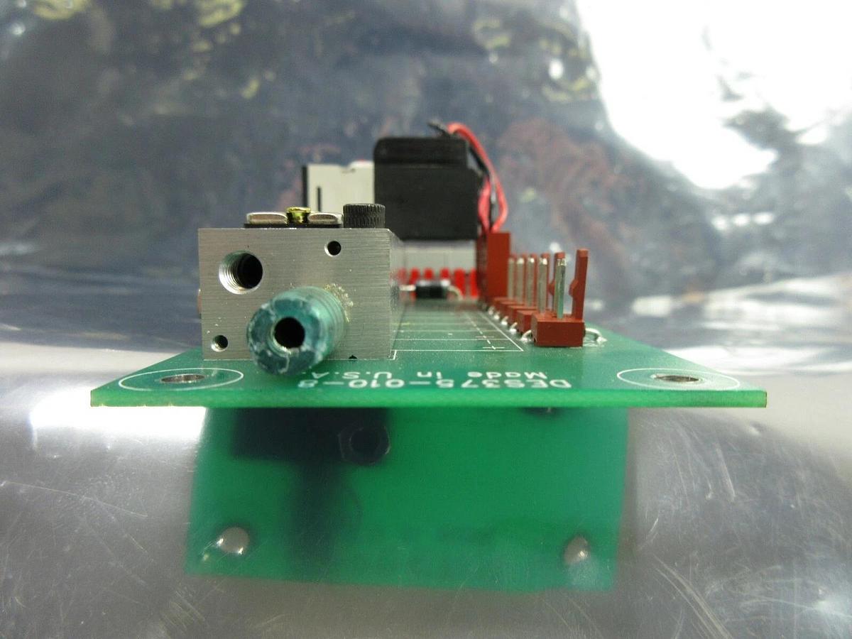 Used TECO Pneumatic DES375-010-8 3-Port Pneumatic Manifold Board PCB HA010E1 Working