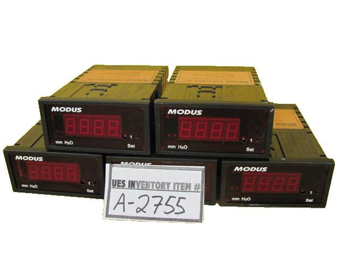 Used Modus Instruments DA-4-04M-0-RR-15-114 Display Alarm Reseller Lot of 5 Working