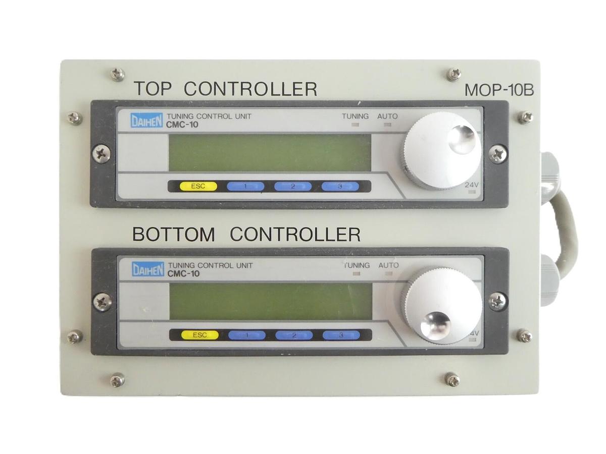 Used Daihen MOP-10B1-V Tuning Control CMC-10 TEL 3D80-000280-V1 Lot of 2 Working