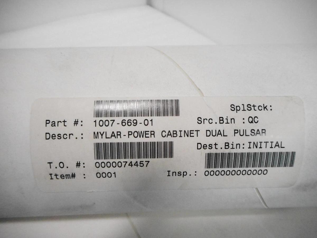 ASM Mylar Templates 1007-669-01 16-196795-01 16-184665-01 Lot of 10 New