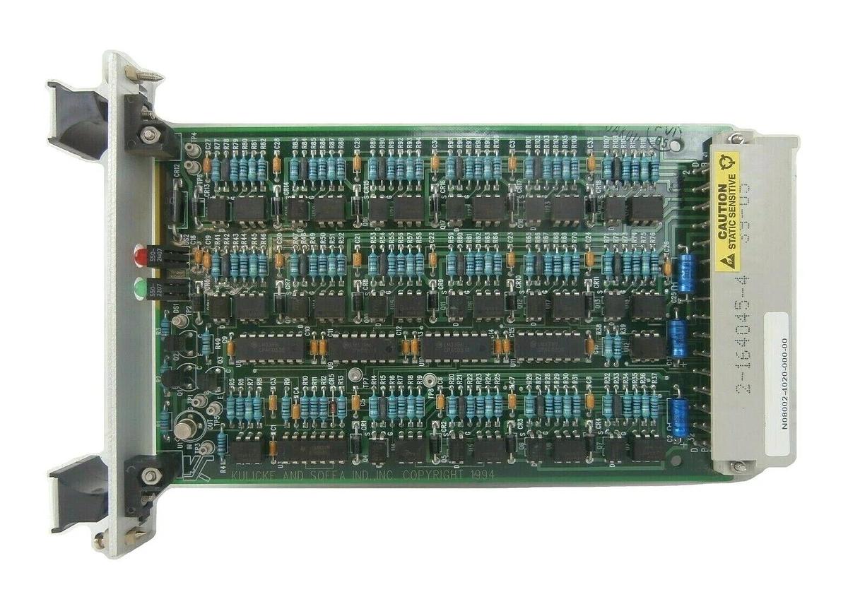 Used Kulicke & Soffa N08002-4020-000-00 SOL DRVR Driver PCB Card 8002-4020 Working