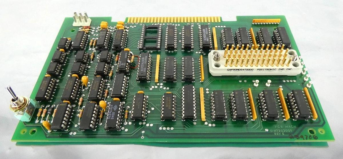 Used Varian D-H7201001 Operation Logic Control PCB D-H7202001 Working Surplus