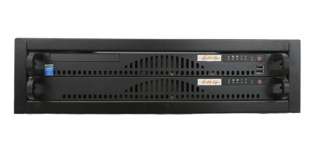 Used SuperLogics SL-1U-i5s-Q87SLQ-LG-VTC1 Rack Mounted PC w/ECU 100604 Working
