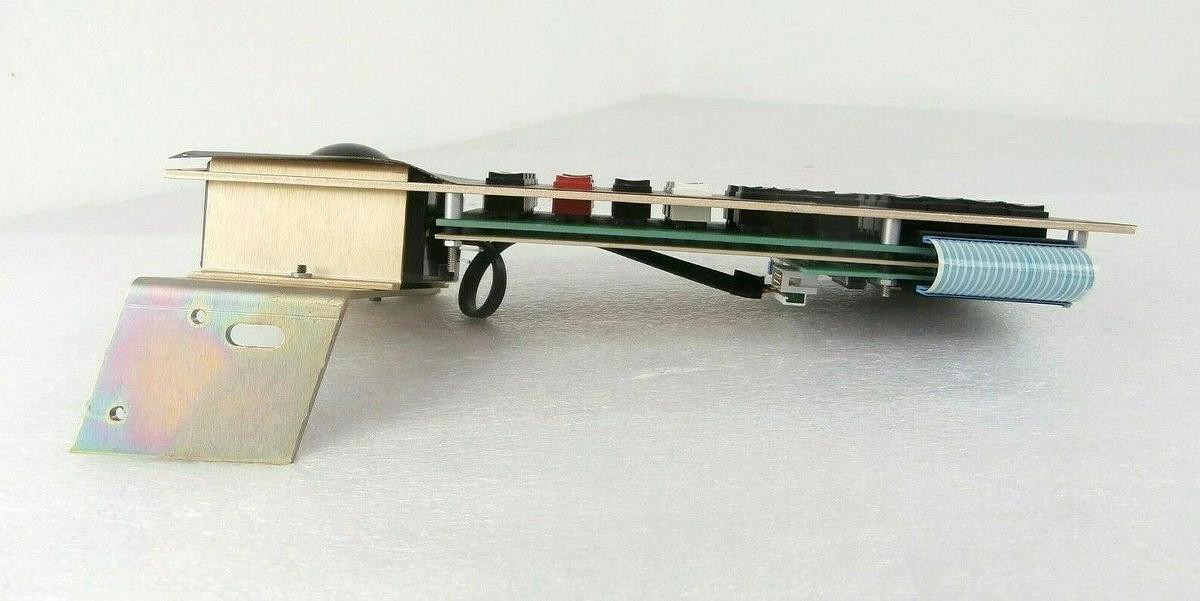 Used Tencor Instruments Keypad and Track Ball Panel Assembly Surfscan 7000 Working