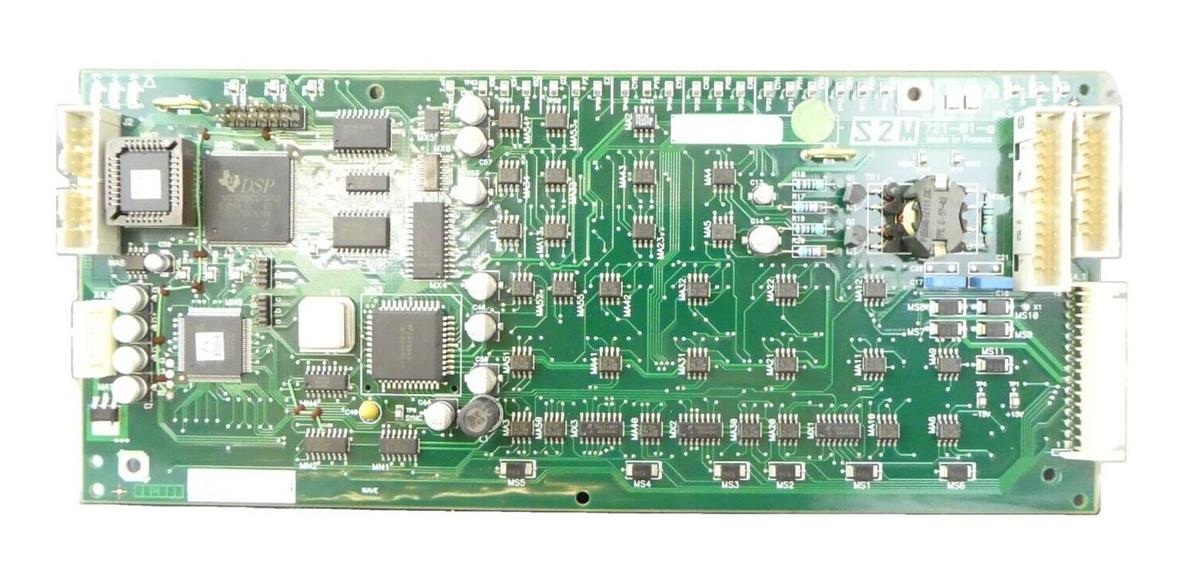 Used Edwards S2M 721-01-a Turbomolecular Pump Controller Processor PCB Turbo Working