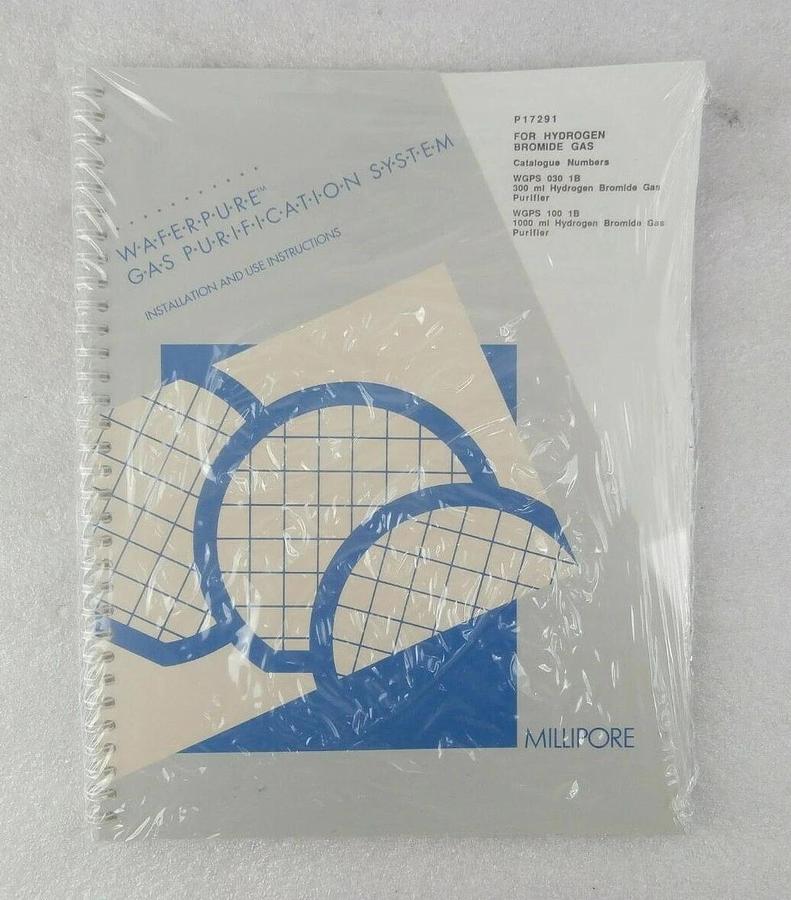 Millipore SI3M034R5 T-Line Gas Purification System Waferpure New Surplus